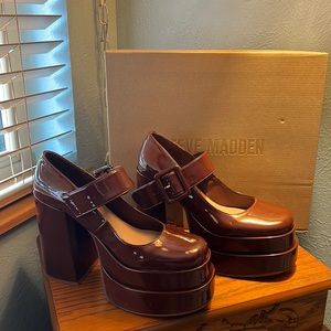 Steve Madden Carly mary jane platforms